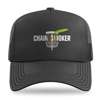 Chain Smoker Disc Golf trucker hat