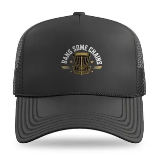 Bang Some Chains Disc Golf trucker hat