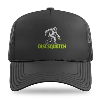 Sasquatch Legendary Throwing Beast Disc Golf trucker hat