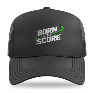 Born To Score Field Hockey trucker hat