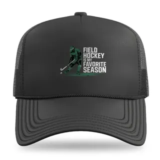 Favorite Season Field Hockey trucker hat
