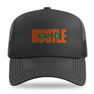 Hustle Fitness trucker hat