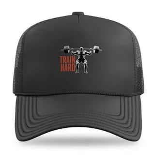 Train Hard Fitness trucker hat