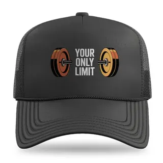 Your Only Limit Fitness trucker hat