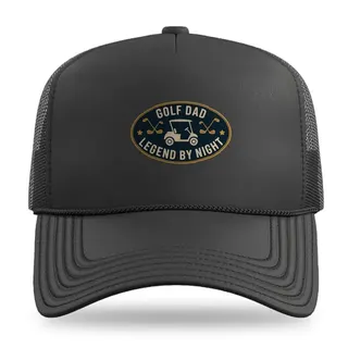 Golf Dad Legend By Night Golf trucker hat