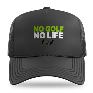 No Golf No Life Golf trucker hat