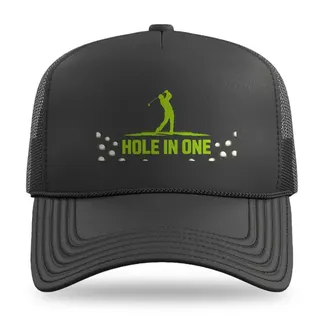 Hole In One Golf trucker hat