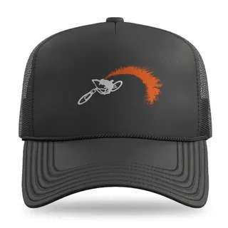 Stunt Rider Air Spray Mountain Biking trucker hat
