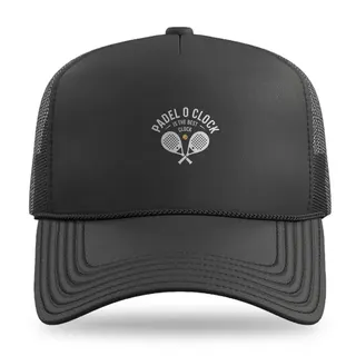 Crossed Rackets Padel Tennis trucker hat