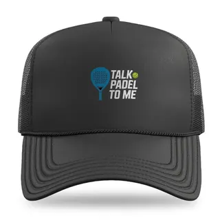 Talk Padel to Me Padel Tennis trucker hat