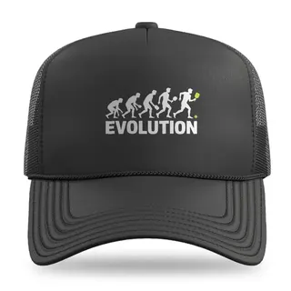 Evolution Crawling to Crushing Pickleball trucker hat