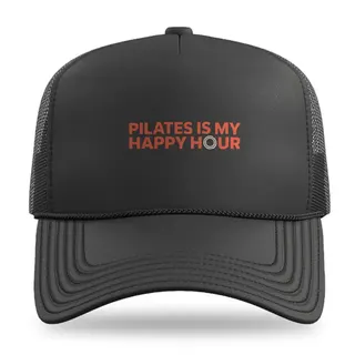 Happy Hour Pilates trucker hat