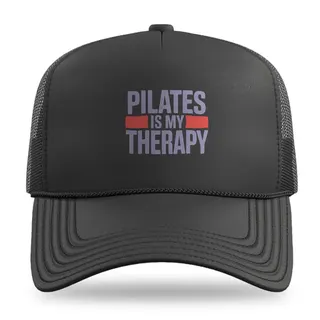 Pilates Is My Therapy Pilates trucker hat