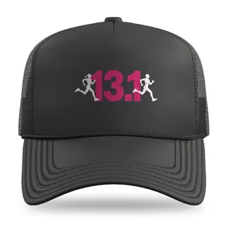 13.1 Mile Motivation Running trucker hat