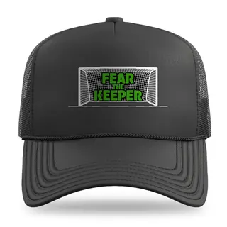 Fear The Keeper Soccer trucker hat