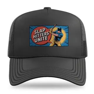 Slap Hitters Unite Softball trucker hat