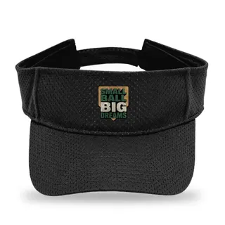 Small Ball Big Dreams Baseball sun visor