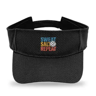 Sweat Salt Repeat Beach Volleyball sun visor