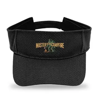 Master Of The Campfire Bigfoot Camping sun visor