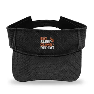 Eat Sleep Climb Climbing sun visor