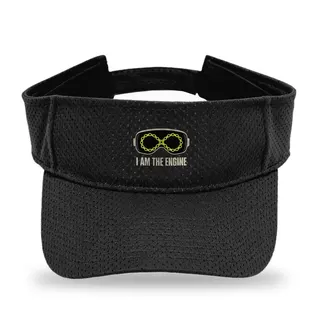 I Am The Engine Cycling sun visor