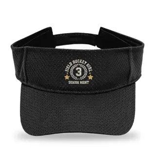 Laurel Wreath Jersey Number Field Hockey sun visor