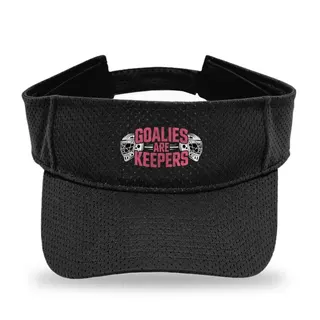 Goalies Are Keepers Field Hockey sun visor