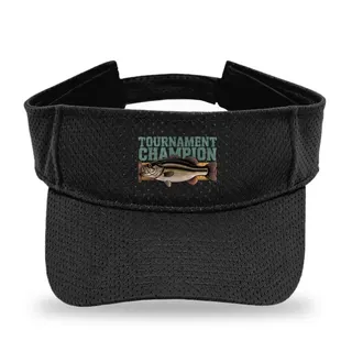 Tournament Champion Trophy Bass Fishing sun visor