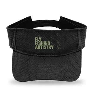 Fly Fisherman Mid Cast Fishing sun visor