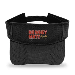 No Whey Mate Fitness sun visor