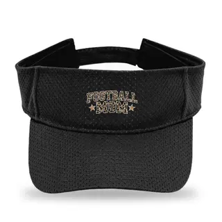 Football Mom Fierce Supporter Football sun visor