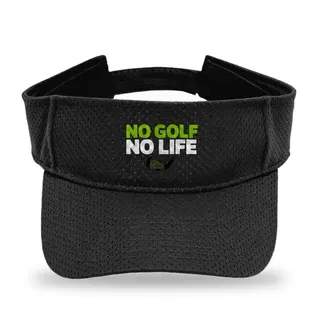 No Golf No Life Golf sun visor