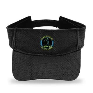 So Many Holes So Little Time Golf sun visor