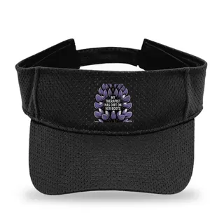Oversized Flower Cluster Hiking sun visor