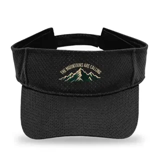 Mountains Are Calling Hiking sun visor