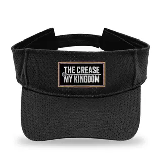 The Crease My Kingdom Lacrosse sun visor