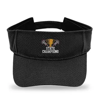 State Champ Trophy Lacrosse sun visor
