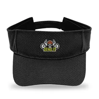Send It Crossbones Mountain Biking sun visor