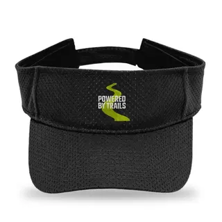 Powered By Trails Mountain Biking sun visor