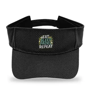 Eat Sleep Padel Repeat Padel Tennis sun visor