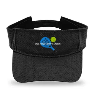 Therapy Is Expensive Padel Tennis sun visor