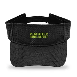 Eat Sleep Padel Padel Tennis sun visor