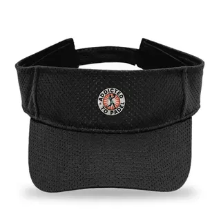 Player Silhouette Badge Padel Tennis sun visor