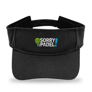 Sorry I Have Padel Padel Tennis sun visor