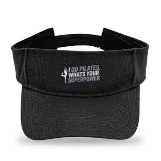 Whats Your Superpower Pilates sun visor