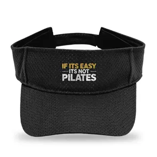 If Its Easy Pilates sun visor