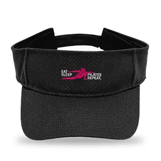 Eat Sleep Repeat Pilates sun visor
