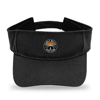 Early Miles Badge Running sun visor