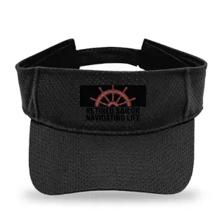 Ship Helm Silhouette Sailing sun visor