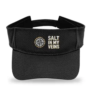 Salt In My Veins Sailing sun visor